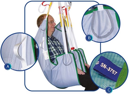 Picture of Aquila Deluxe Polyester Lifting Sling - Large