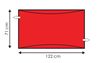 Picture of Andway Standard Slide Sheet - Red - 122 x 71cm