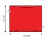 Picture of Andway Wide Slide Sheet - Red  - 122 x 100cm