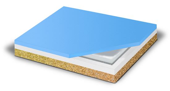 Picture of Bariatric 3 layer foam cushion with gel insert