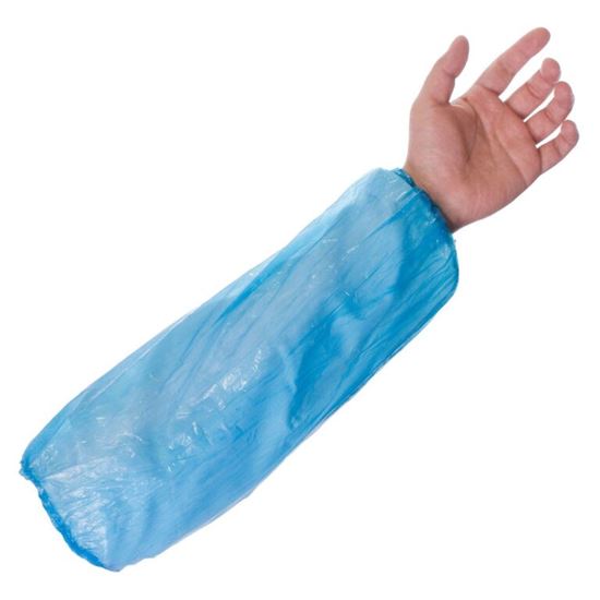 Picture of Polythene Oversleeves - Blue ( 100 )