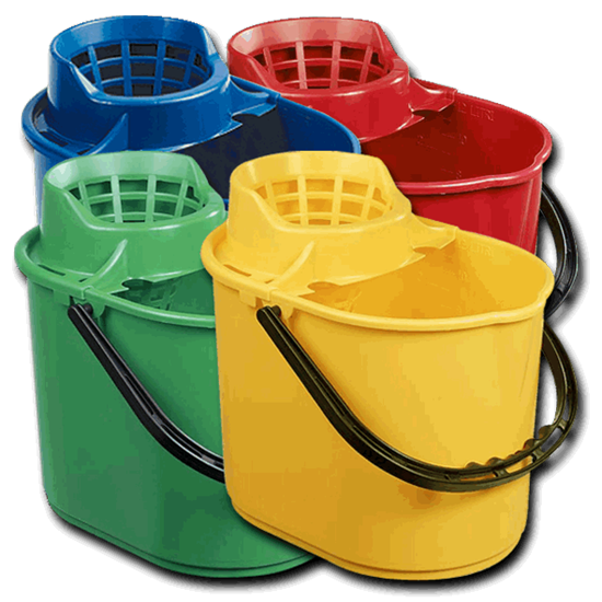 Picture of Mop Bucket 15L with Wringer - Blue