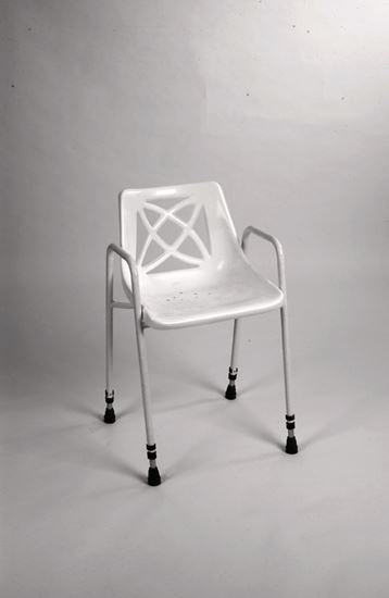 Picture of Adjustable Height Stationary Shower Chair