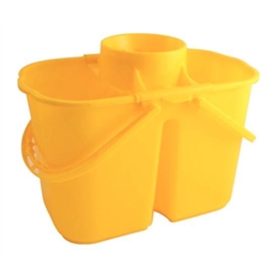 Picture of CC twin mop buckets - Yellow