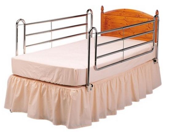 Picture of High Hospital Bed Rails for Divan Beds