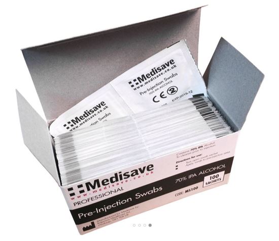 Picture of Pre - injection Swabs (100)