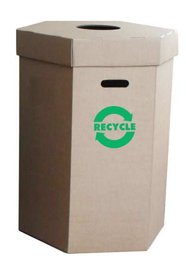 Picture of Waste Recycling Bin - 120Ltr - Flat Pack