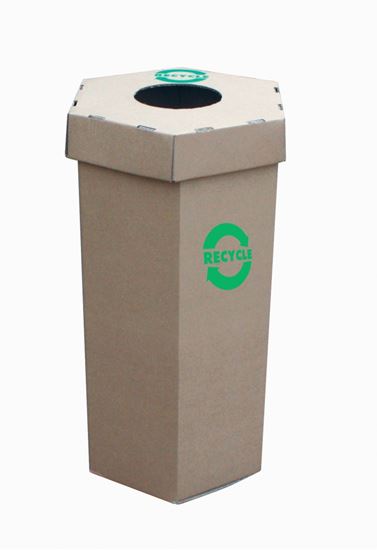 Picture of Waste Recycling Bin - 60Ltr - Flat Pack