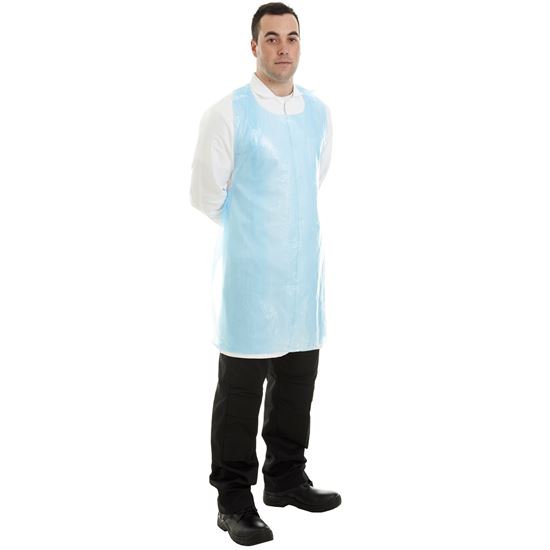 Picture of Supertouch Polythene Apron -Blue (100)