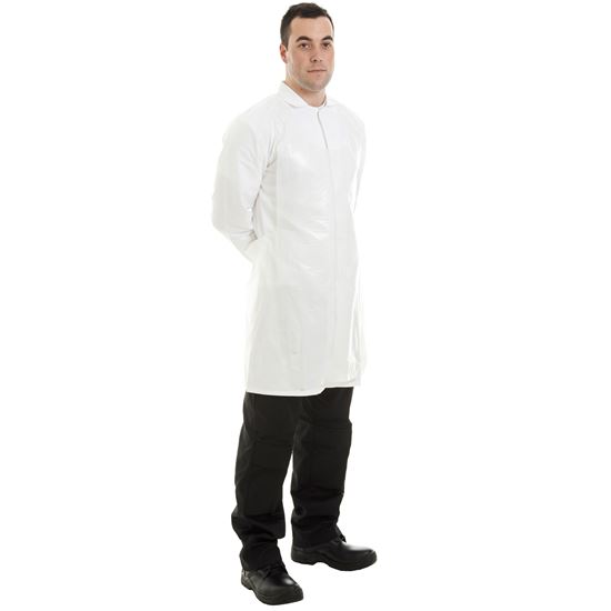 Picture of Supertouch Polythene Aprons -White (100)