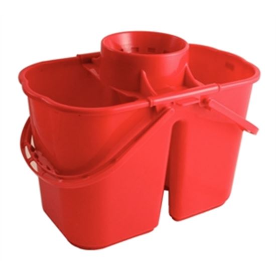 Picture of CC twin mop buckets - Red