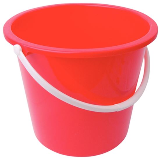 Picture of Plastic Bucket - Red