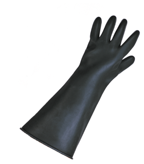 Picture of Black Gauntlets - Large