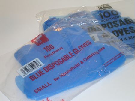 Picture for category Blue Polythene Gloves