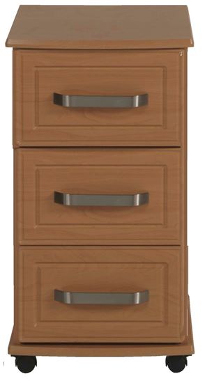 Picture of AURIGA 3 Drawer Bedside with Lockable Top Drawer