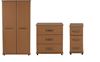 Picture of Lyra 3pc Bedroom Furniture Set with Lockable Bedside