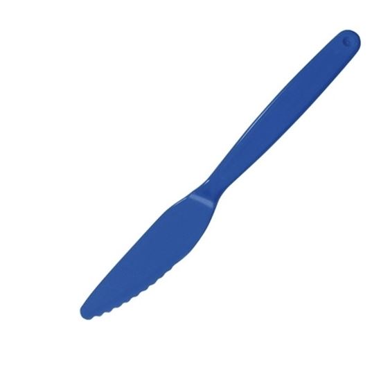 Picture of Polycarbonate Blue Knife 180mm (pk 12)