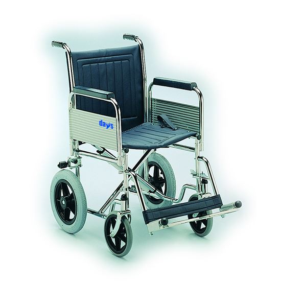 Picture of Days 18" Car Transit Wheelchair with Folding Back