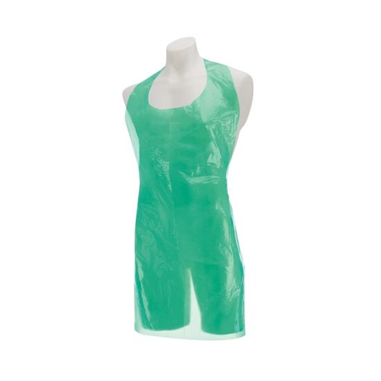Picture of Polythene Aprons - Green (100)