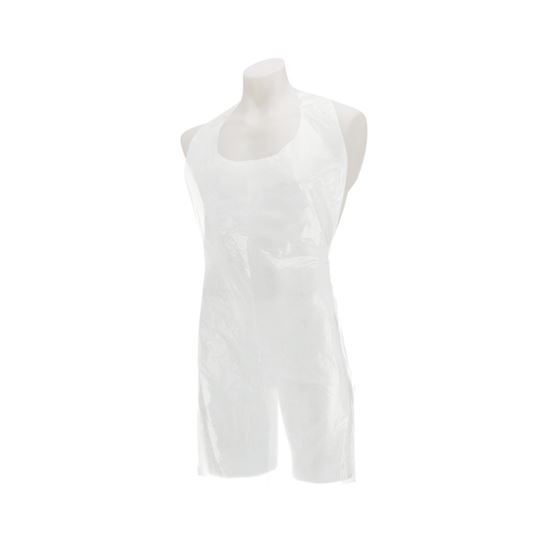 Picture of Polythene Roll Aprons - White (200)