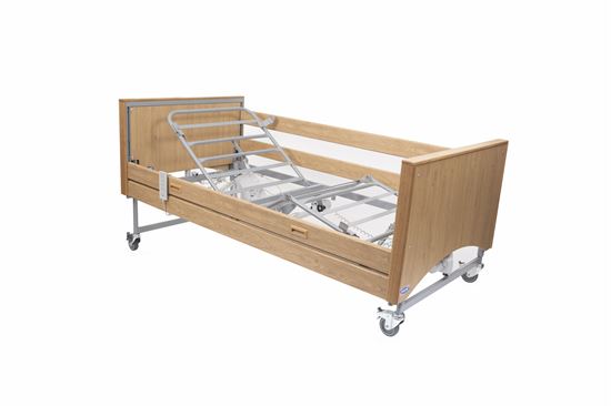 Picture of Medley ERGO Select Bed With Oak Siderails