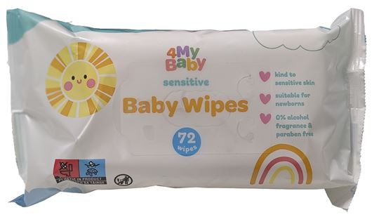 Picture of Baby Dreams Baby Wipes (72)