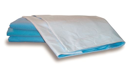 Picture of Community Bed Pads with Tuck-in Flaps - White
