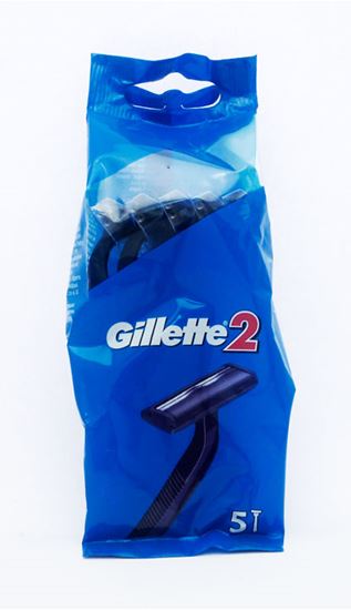 Picture of Gilette Blue II Disposable Razors (5)