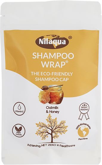 Picture of Nilaqua Biodegradable Shampoo Wraps - Oatmilk & Honey