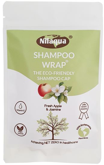 Picture of Nilaqua Biodegradable Shampoo Wrap - Fresh Apple & Jasmine