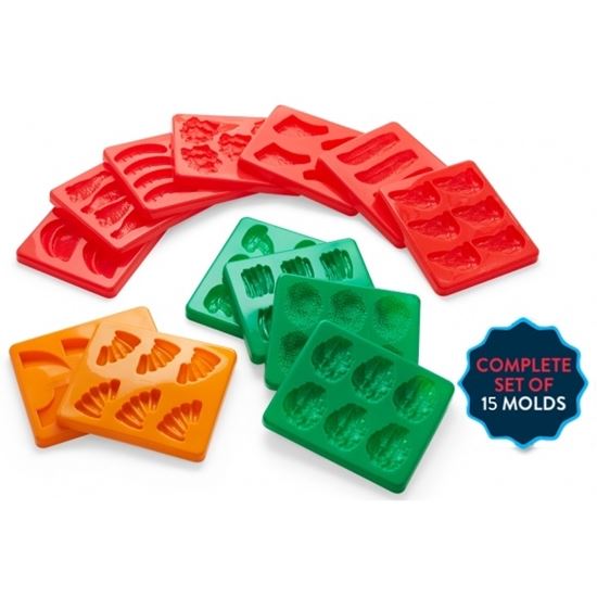 Picture of Silicone Food Mold Set 15pc