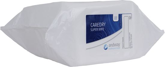 Picture of Supersoft Dry Wipe 30x30cm (Case 16x100)